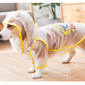 High quality fashion pet clothing waterproof raincoat pet